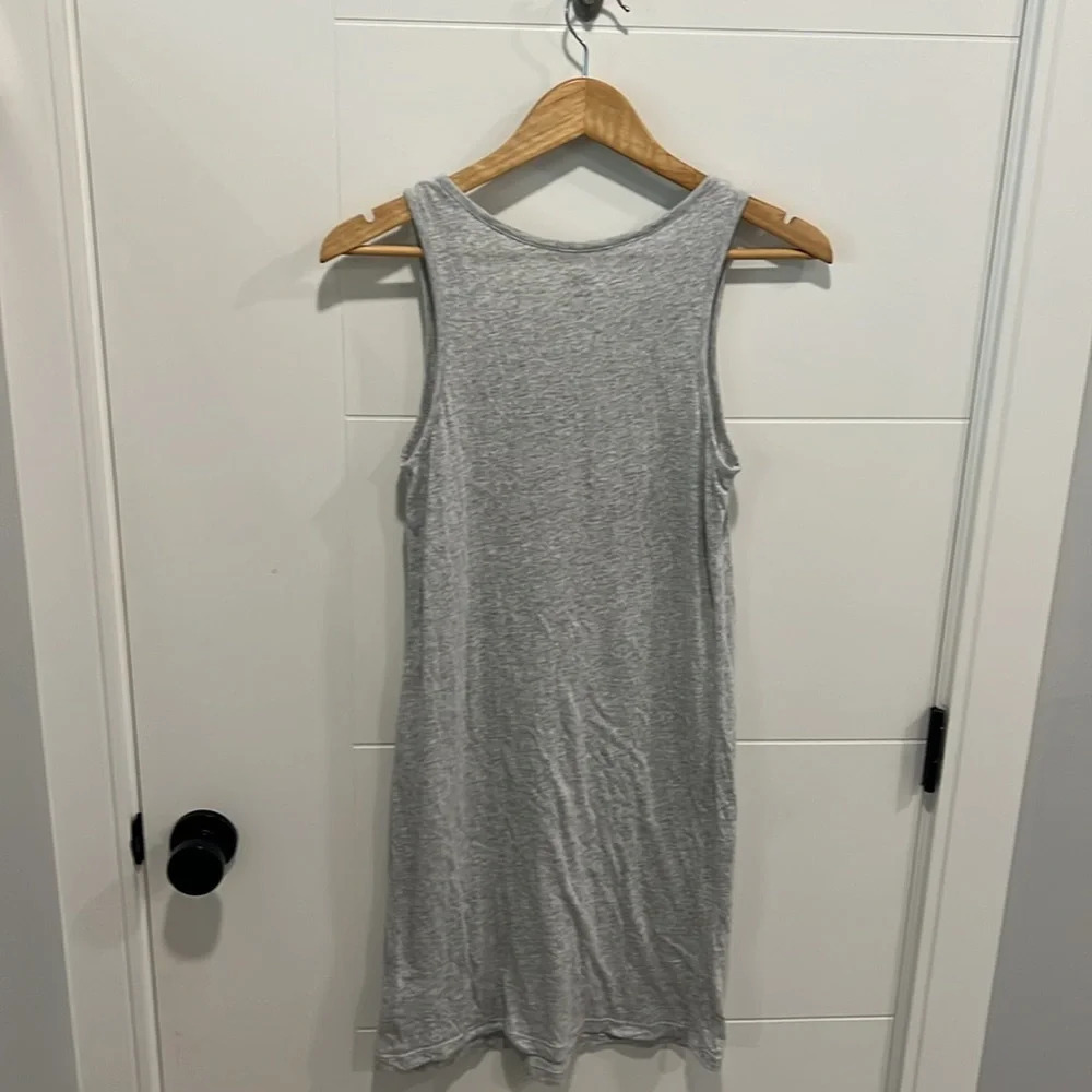Roots gray  rainbow themed summer dress size XXS - Picture 7 of 9